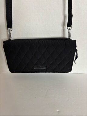 Vera Bradley Black Quilted Crossbody Bag